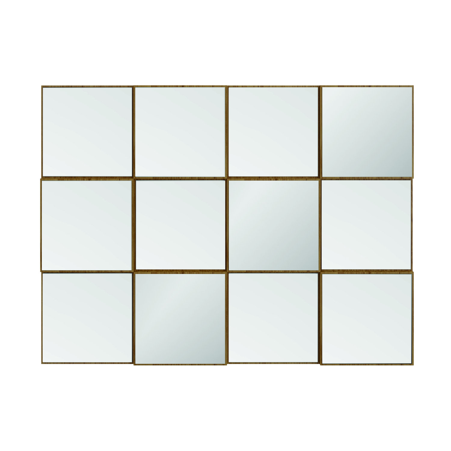 Espejo Yelcho Tb87 Castaño 100Cm 2