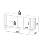 Buffet Nature Curvy 1.8 Tb296 Castaño - Miniatura 2