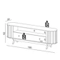 Rack Nature Curvy 1.8 Tb300 Castaño - Miniatura 4