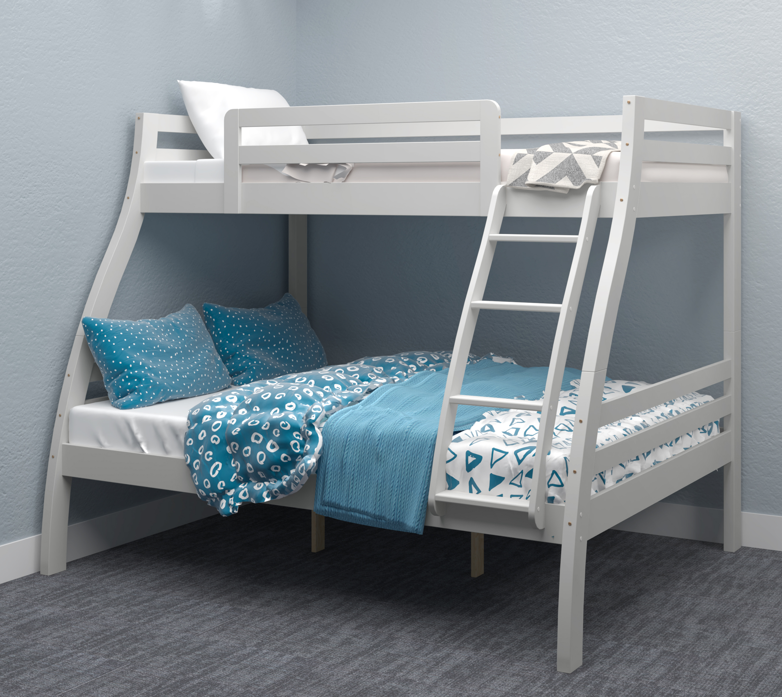 Camarote Chicago Off White 100% Madera 1