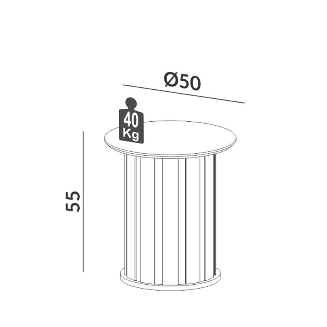 Mesa Lateral Ova Nature Tb610  3