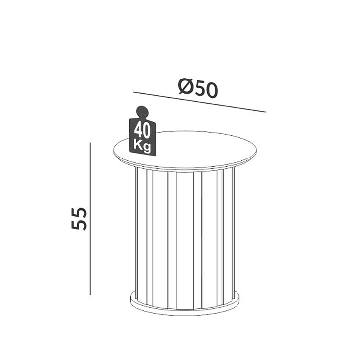 Mesa Lateral Ova Nature Tb610  3