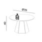 Mesa de Centro Geo Off White Tb605  - Miniatura 3