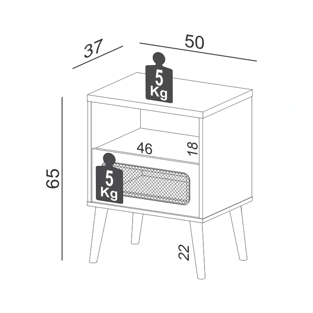 Velador Nature Ratán  Tw48  4