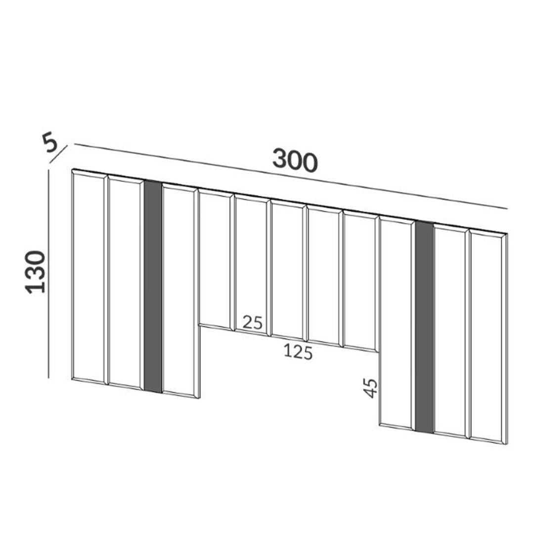 Respaldo Nature Acolchado 3.0 Tw196 3