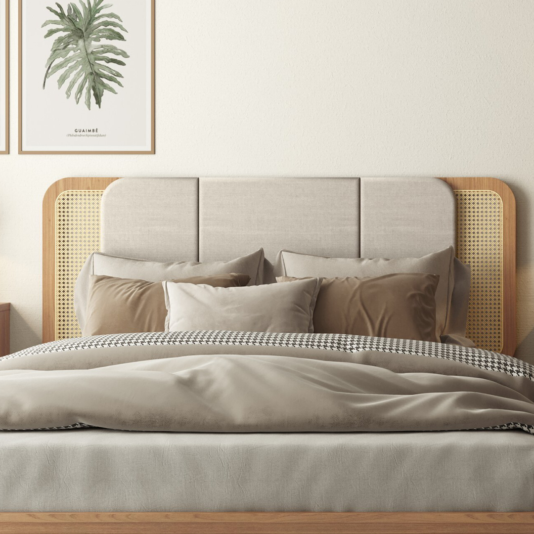 Respaldo Nature Acolchado Ratán 1.7 Tw199 1