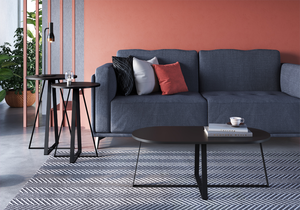 Set de Mesas Luna Black / 27939 - 27940 - 27941 1