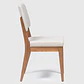 Comedor 1.35 Addar Off White + 4 Sillas Ella L02 - Miniatura 3