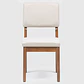 Comedor 1.35 Addar Off White + 4 Sillas Ella L02 - Miniatura 4