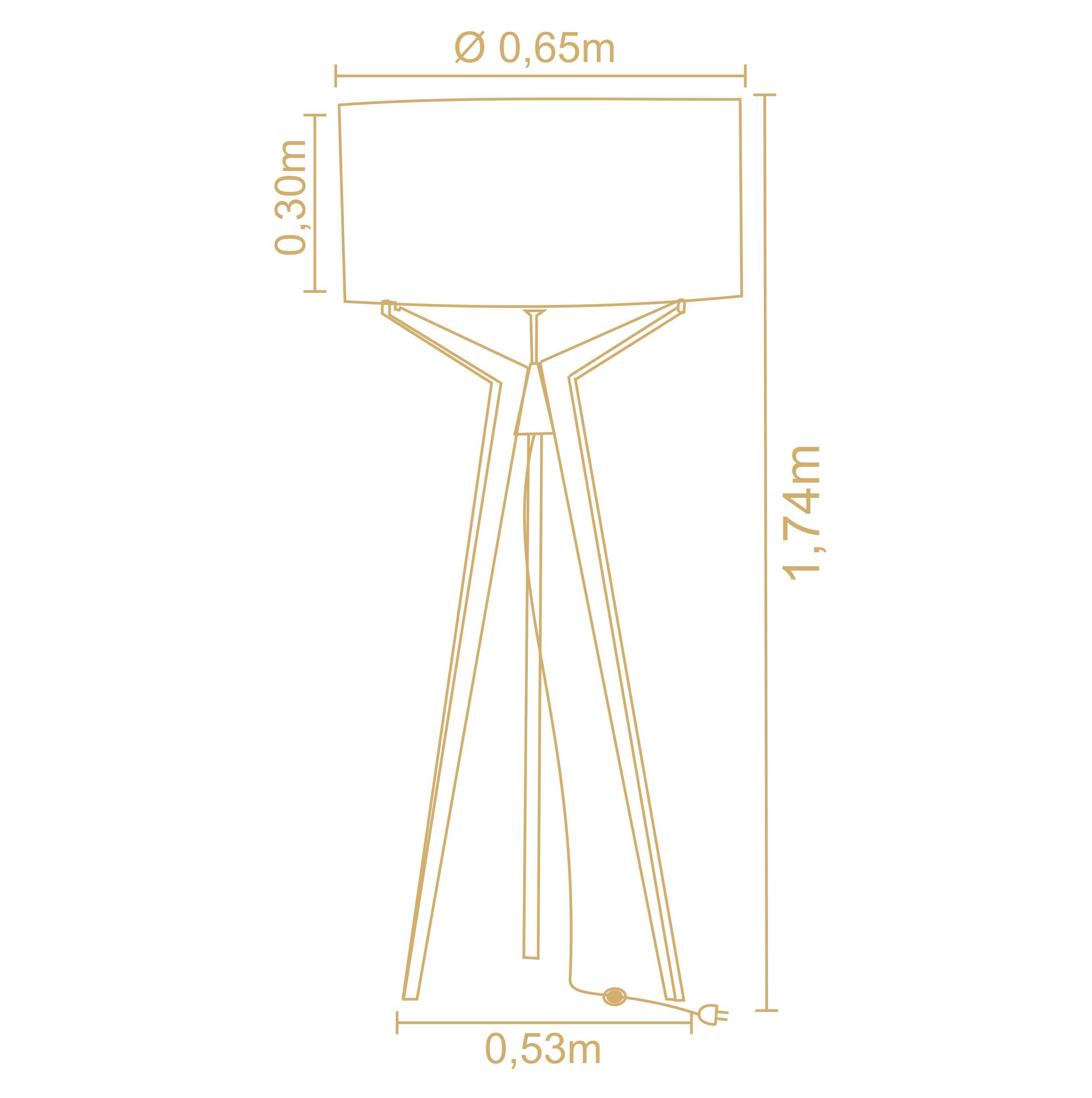 Lampara De Pie Navi 3148Ct/83 3