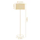 Lampara De Pie Slim Ratán 3042Ct/85 - Miniatura 3