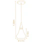 Lampara Colgante Flow Piramidal Small 2922 - Miniatura 3