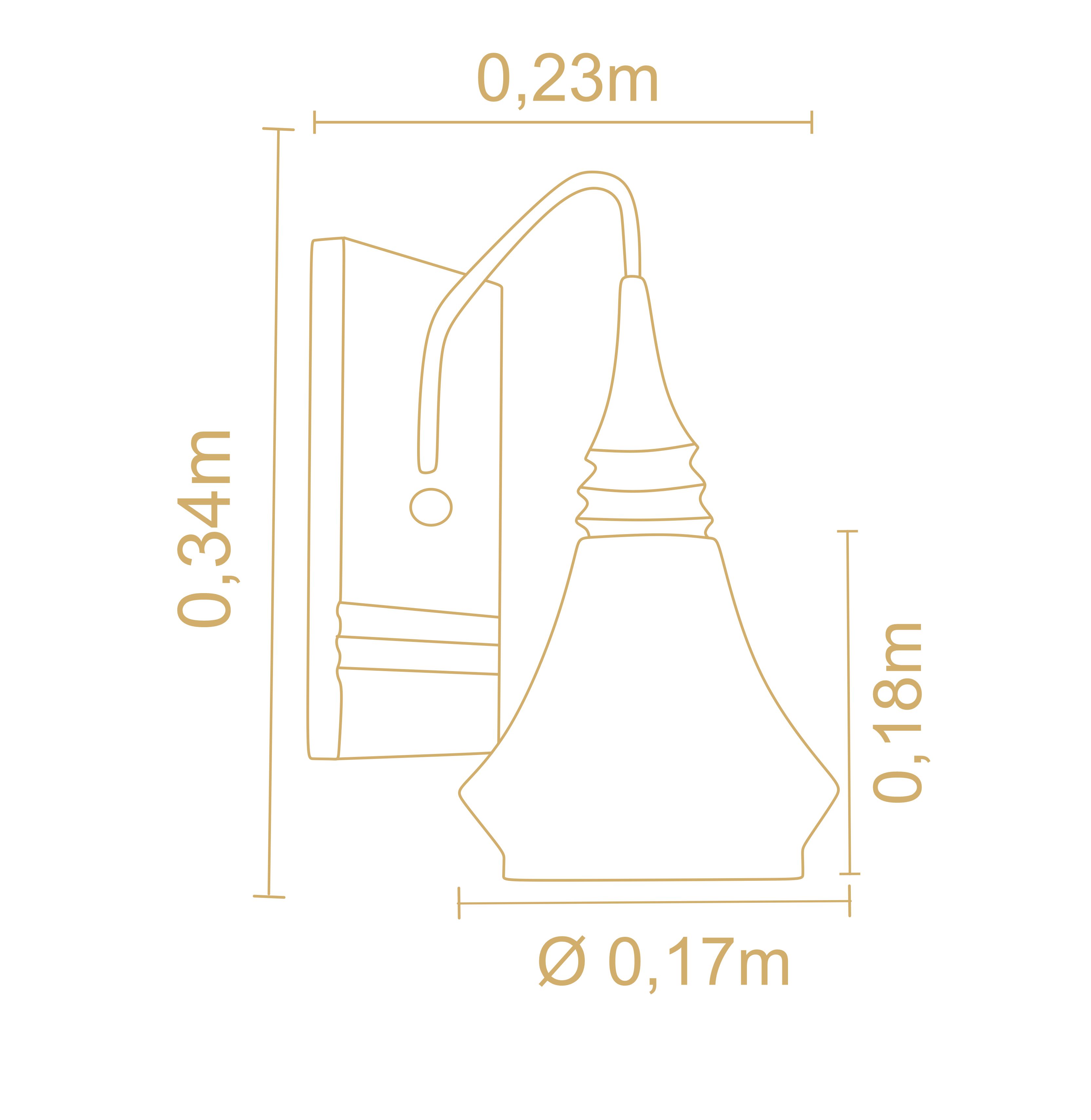 Lampara De Muro Flow Pequeña 2917 3