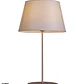 Lampara Velador Slim Extra Large Pantalla Algodón Crudo 3041Ct/83 - Miniatura 2
