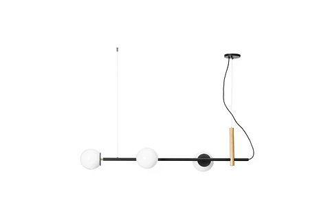 Lampara Colgante Milky Linea 3 Esferas 3172Ct