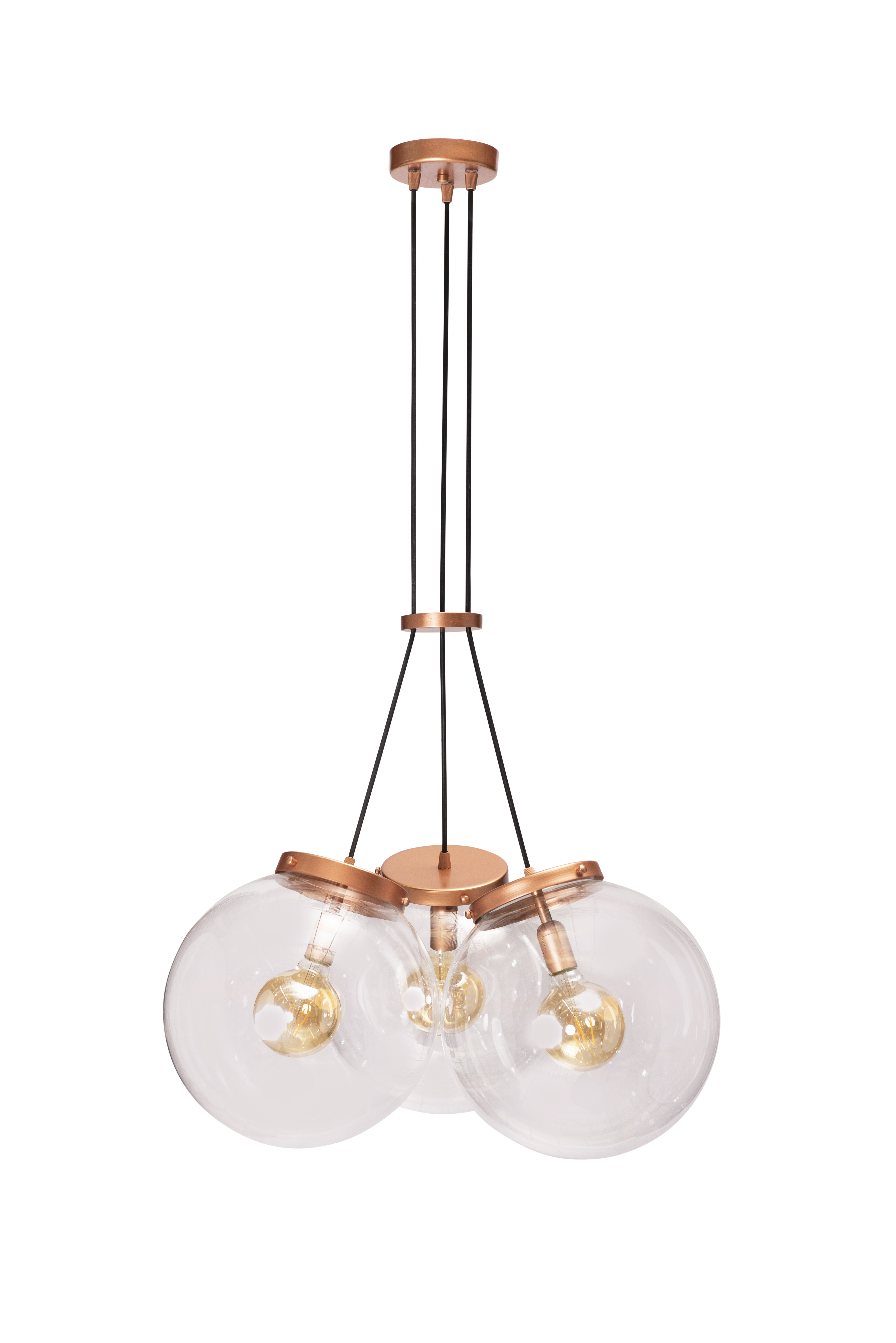 Lampara Colgante Vintage Esferas 3131Dr/94 2