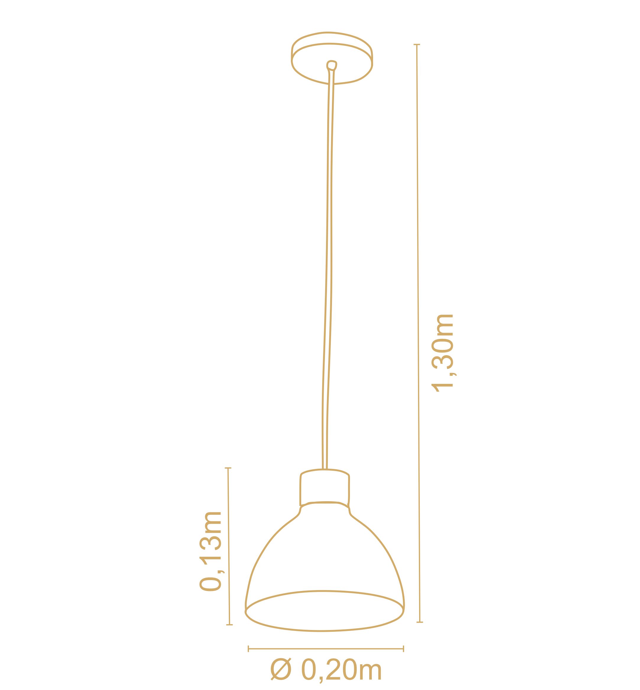 Lampara Colgante Viena 20D 3090 3