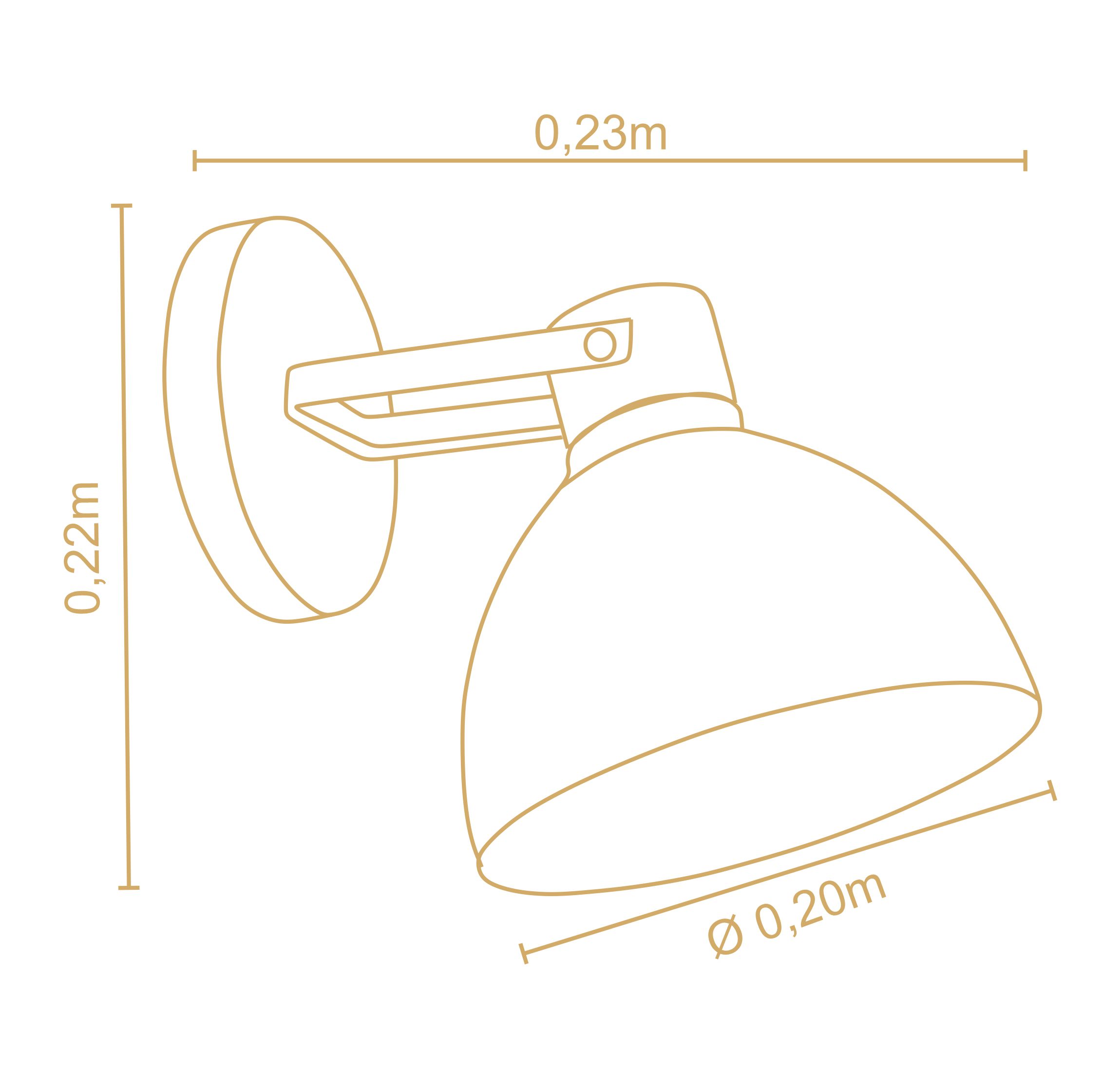 Lampara De Muro Viena  3089 3