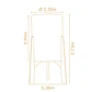 Lampara De Mesa Elizabeth Lino  3213Ct/84 - Miniatura 2