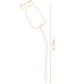 Lampara De Exterior Tulipa  3227Pt - Miniatura 3