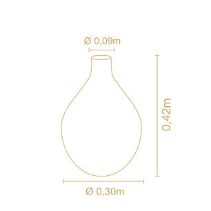 Botella Decorativa  7311/Tp