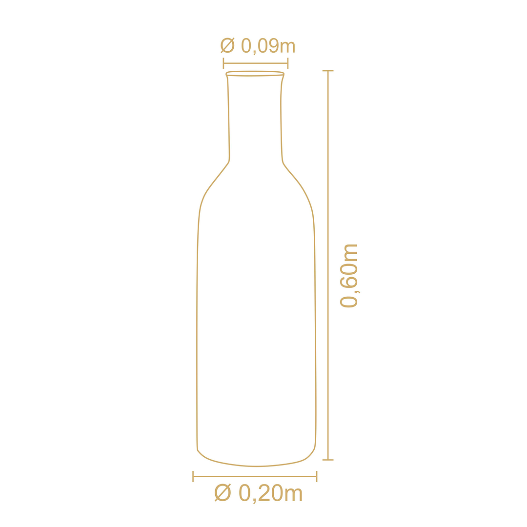 Botella Decorativa Garrafa - Image 3
