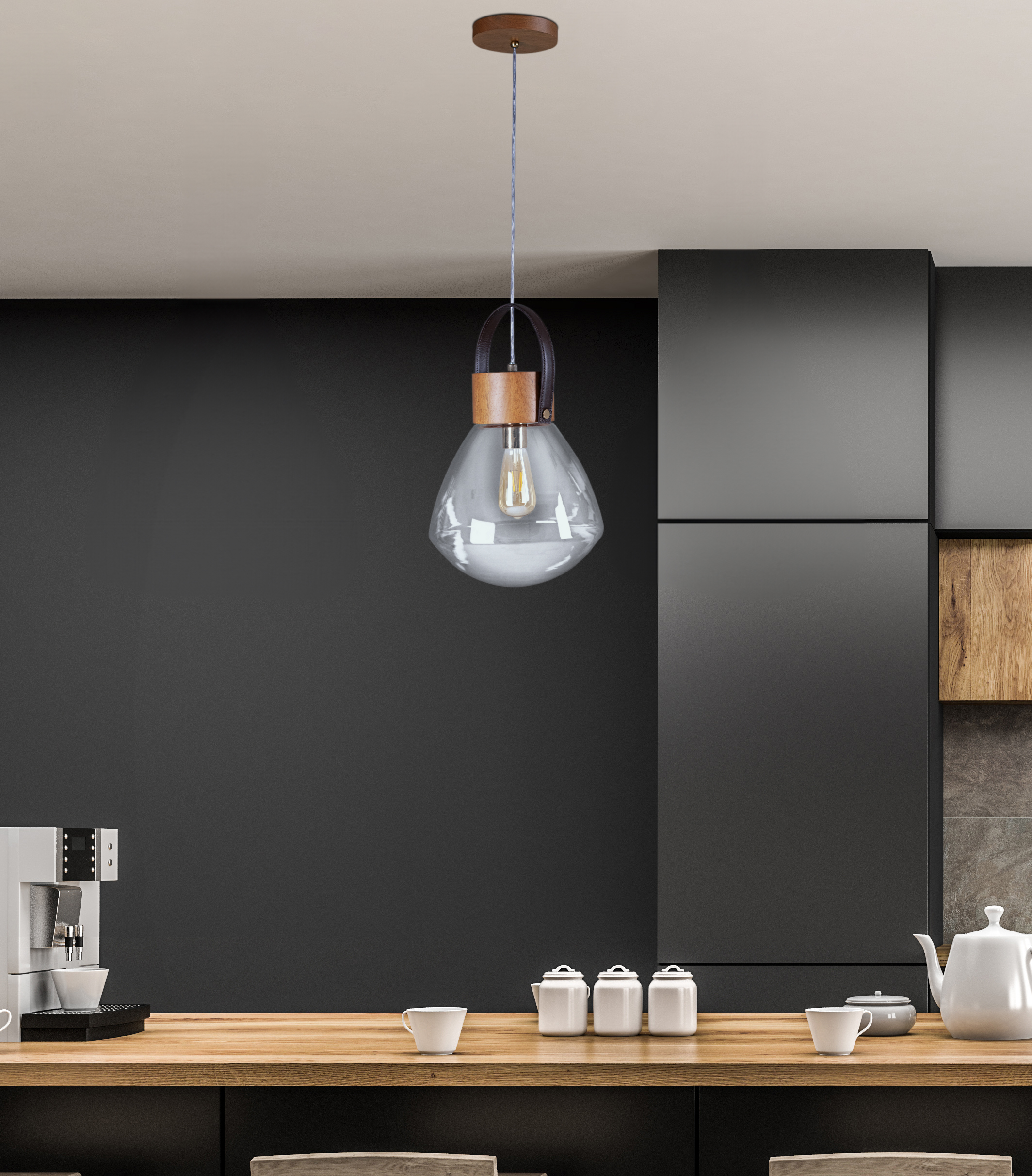 Lampara Colgante Bombillari Medium 2835Ct/94 1