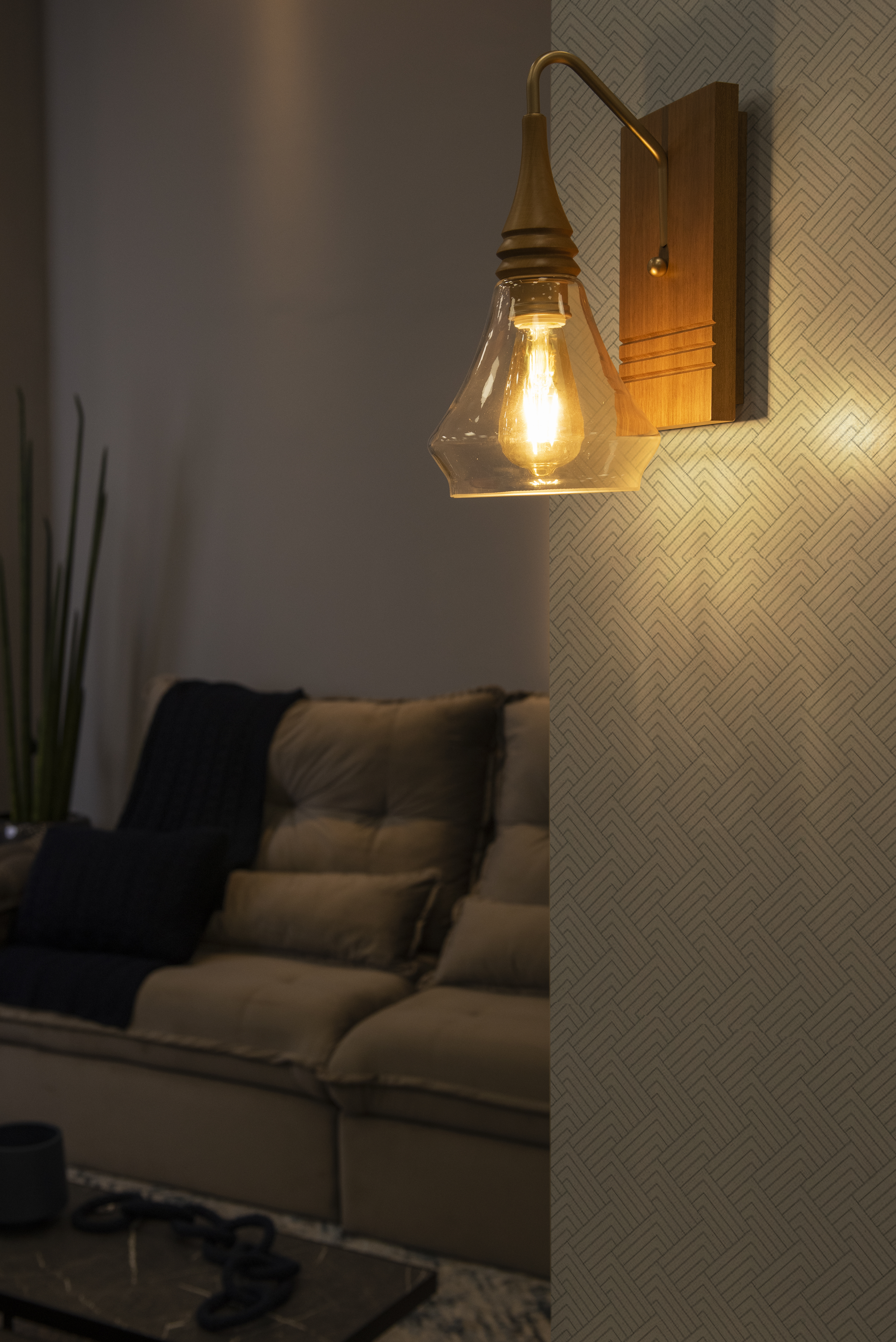 Lampara De Muro Flow Pequeña 2917 1