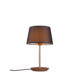 Lampara De Mesa Slim Medium Pantalla Negra 3039Ct/80