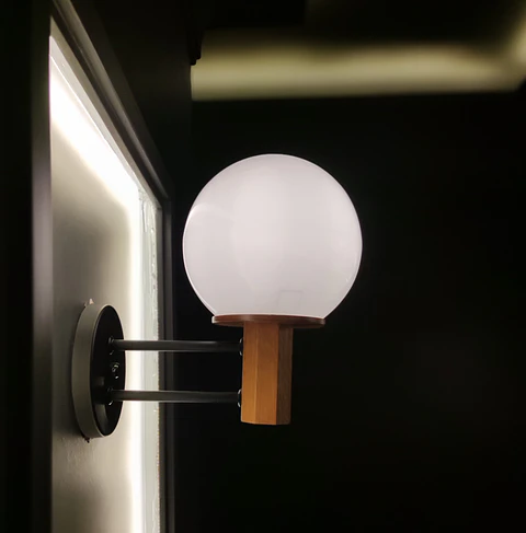 Lampara De Muro Milky 3142Ct