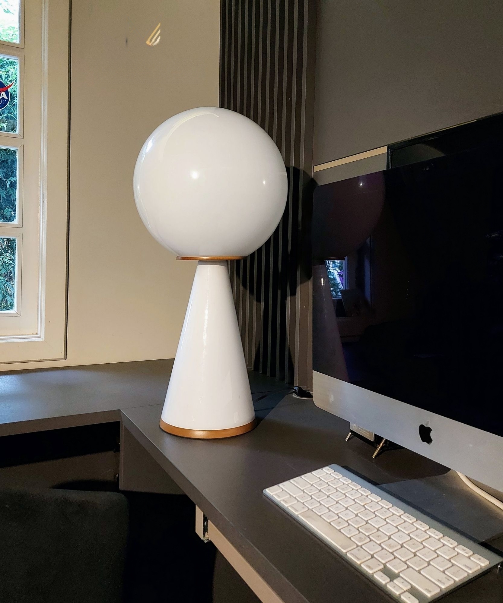 Lampara De Mesa Esfera  3189Ct 1