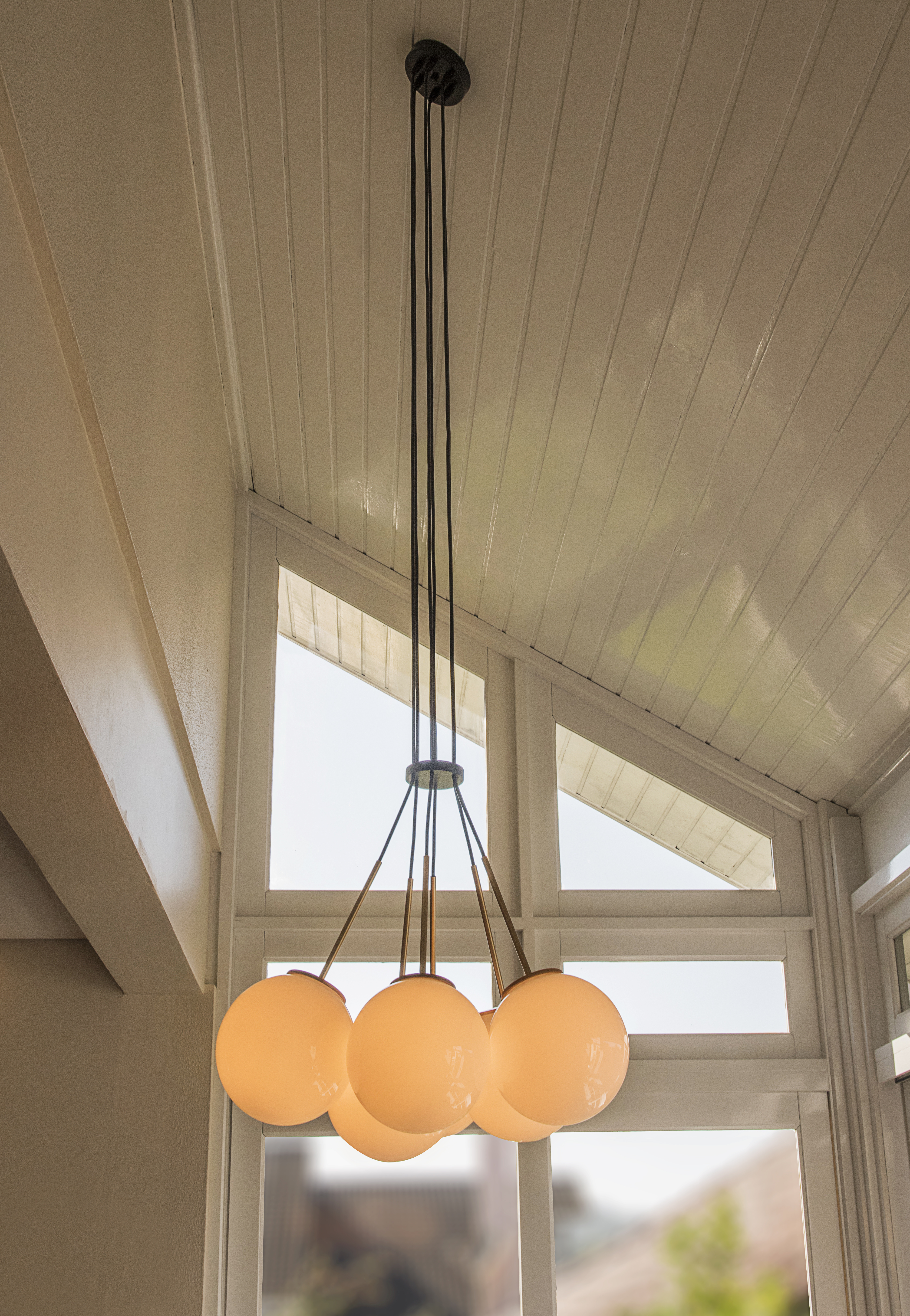 Lampara Colgante Milky 6 Esferas  3138Ct 1