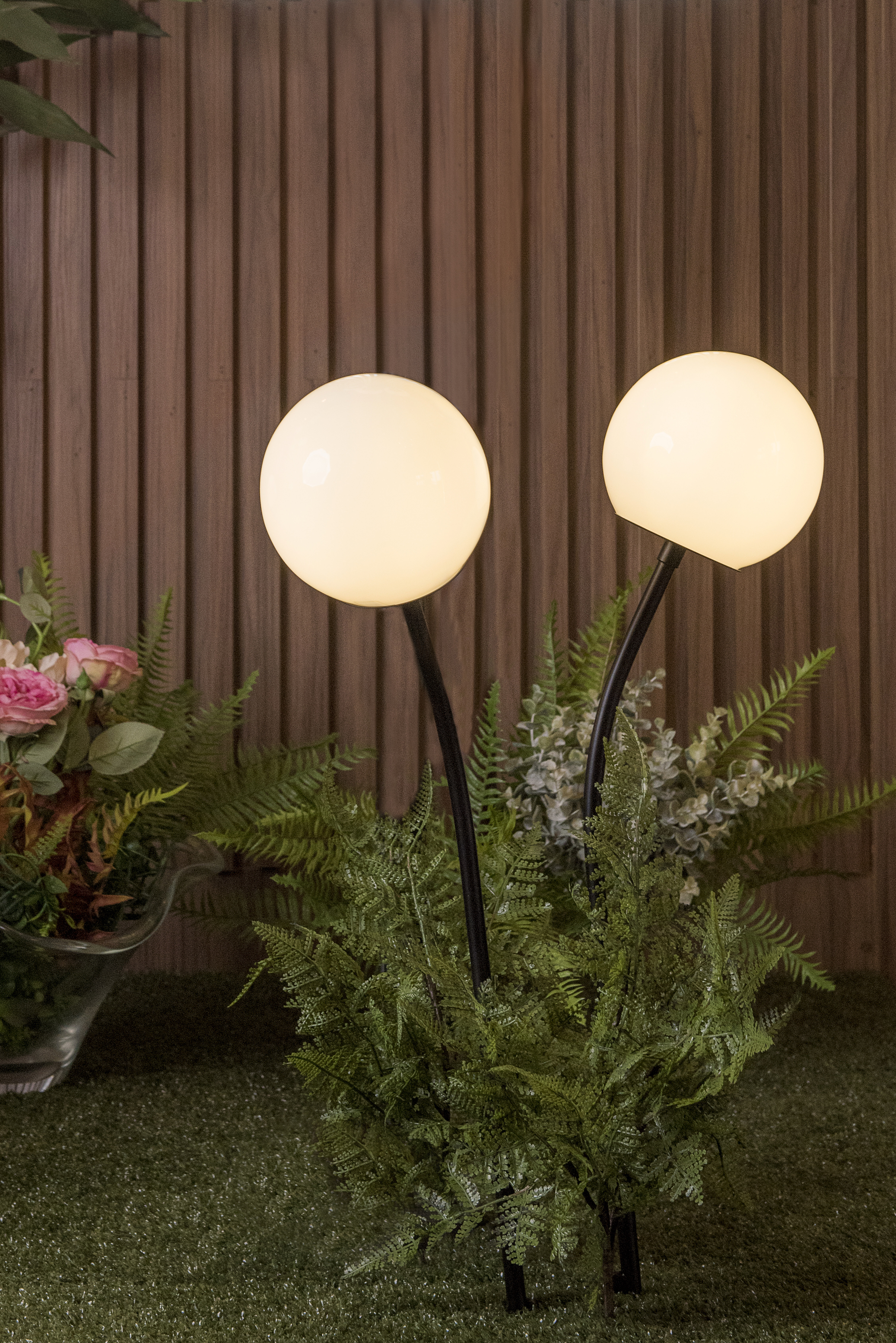 Lampara De Exterior Esfera 3228Pt 1