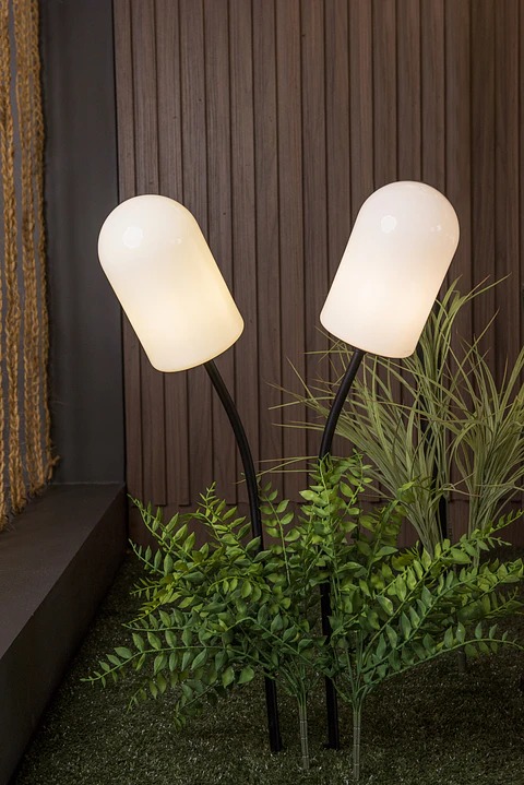 Lampara De Exterior Tulipa  3227Pt