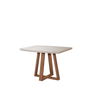 Comedor Bennet 1.2 + 4 Sillas Elsie Matelasse