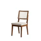 Comedor Addar 1.6 Off White + 6 Sillas Saga Ratan Ts L02 - Miniatura 2