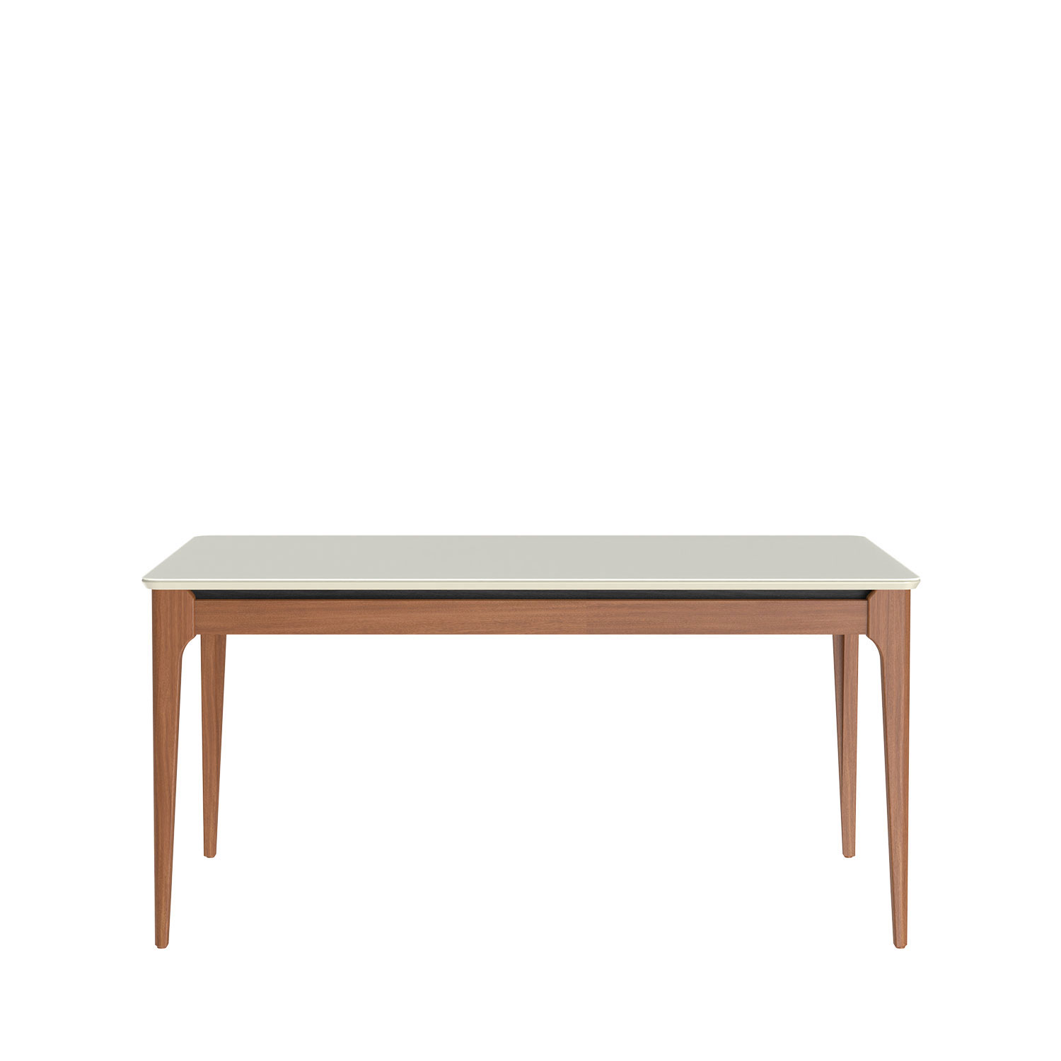 Comedor Addar 1.6 Off White + 6 Sillas Saga Ratan Ts L02 5