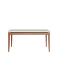 Comedor Addar 1.6 Off White + 6 Sillas Saga Ratan Ts L02 - Miniatura 5