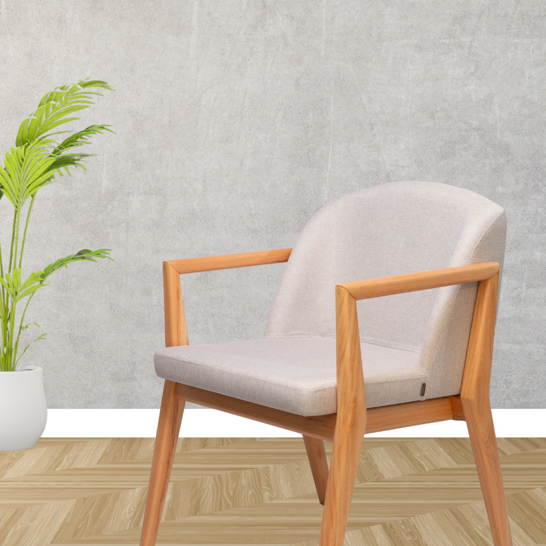 Poltrona Clarice Gris Claro  1