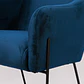 Sillon Hebe Veludo Azul  - Miniatura 4