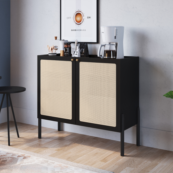 Bar 27928E Oslo Ratan Negro 1