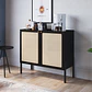 Bar 27928E Oslo Ratan Negro - Miniatura 1