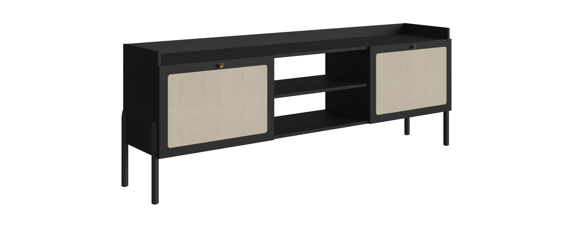 Rack 27930E Oslo Ratan Negro 2