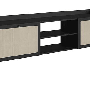 Rack 27930E Oslo Ratan Negro