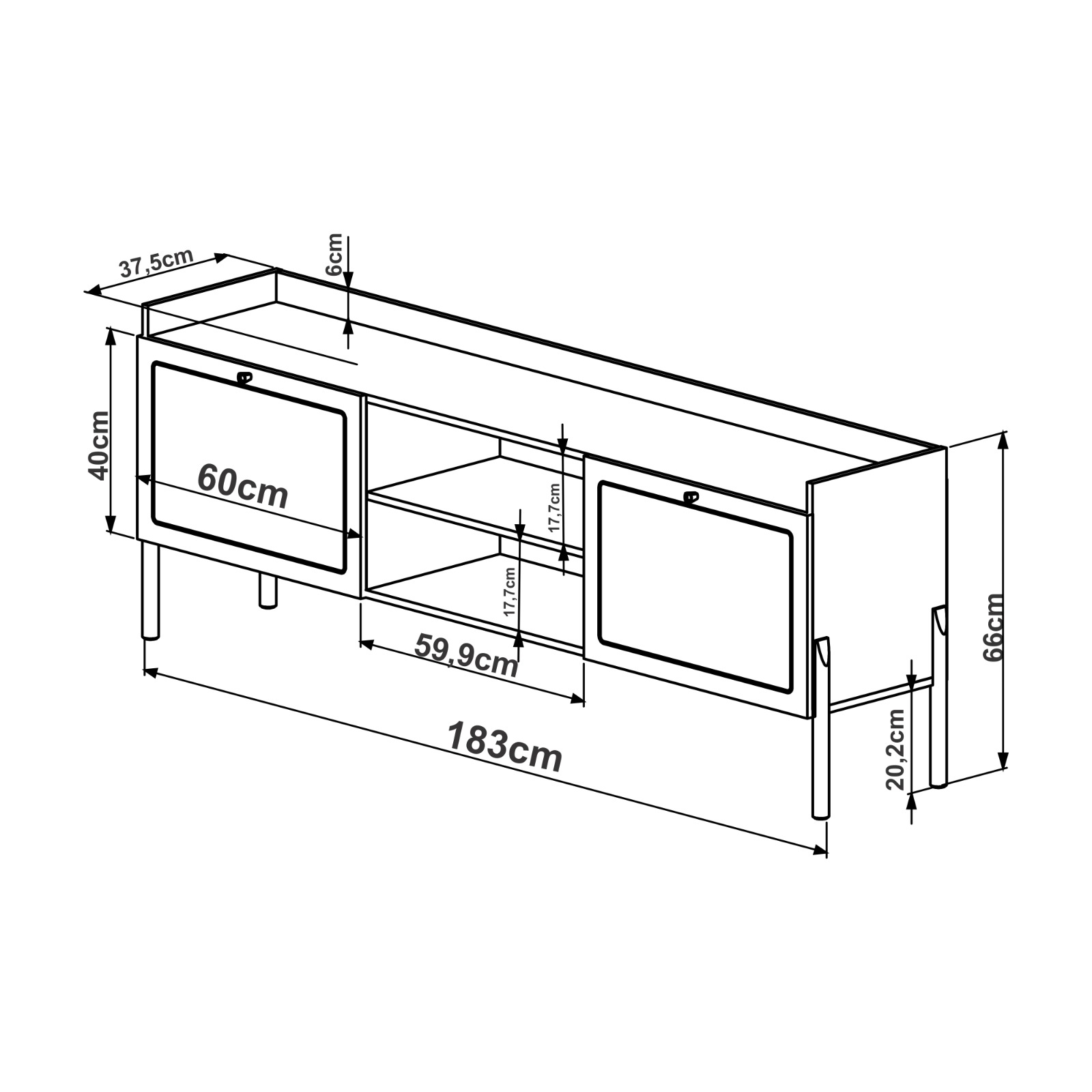 Rack 27930E Oslo Ratan Negro 3