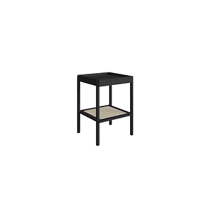 Mesa Lateral 27962E Oslo Ratan Negro