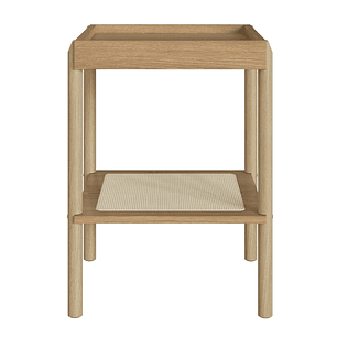 Mesa Lateral 27962E Oslo Ratan Natural