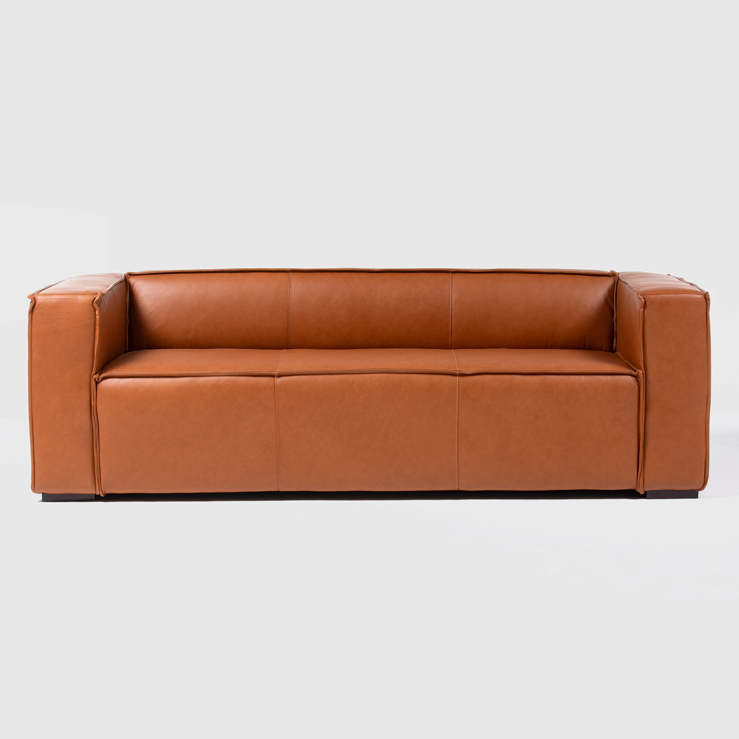 Sofá Aramís 2039 Camel 100% Cuero 2