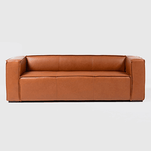 Sofá Aramís 2039 Camel 100% Cuero