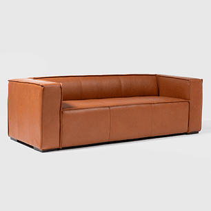 Sofá Aramís 2039 Camel 100% Cuero